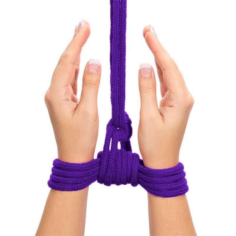 Corde de bondage douce violette
