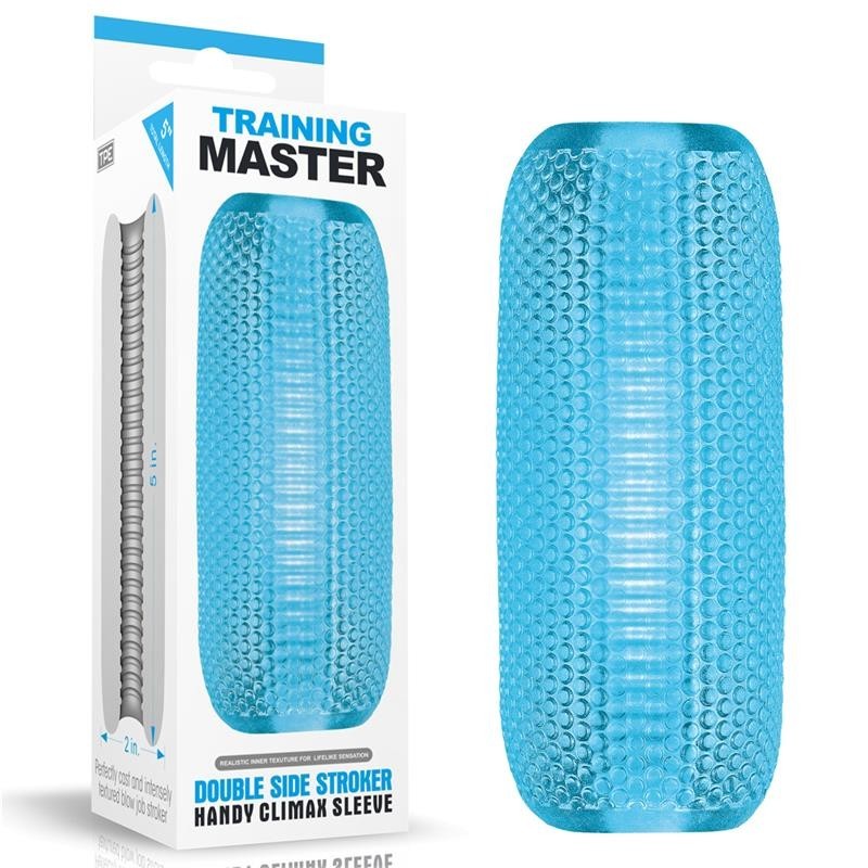 Masturbateur Double Side Stroker Bleu