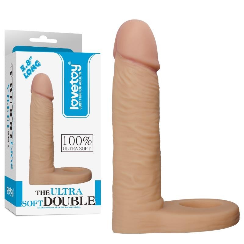 Gode Ultra Doux Double 5.8 Naturel