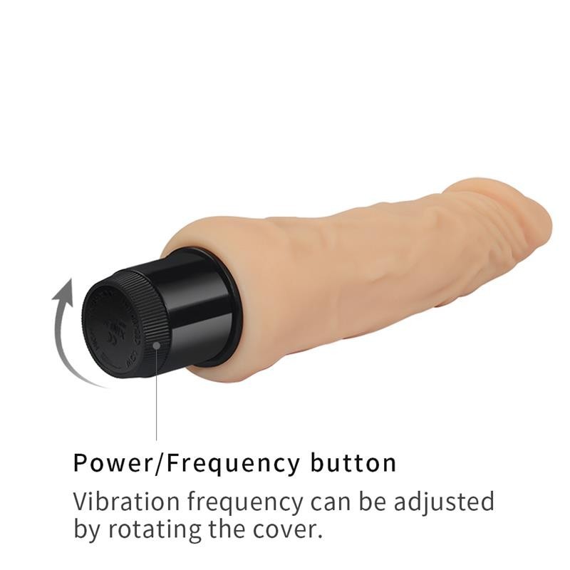 vibromasseur Real Feel 8 Naturel