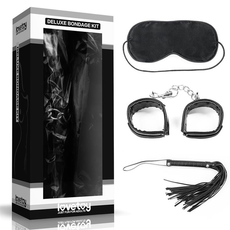 Kit Bondage Deluxe Noir
