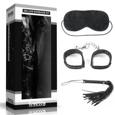 Kit Bondage Deluxe Noir