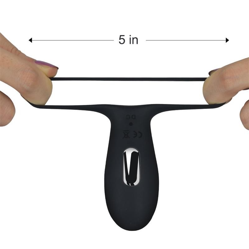 Anneau à pénis iJoet Stamina Ring USB noir