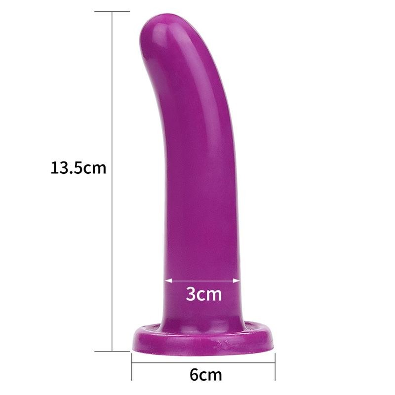 Stimulateur Holet Dong 5.5 Silicone Liquide mauve