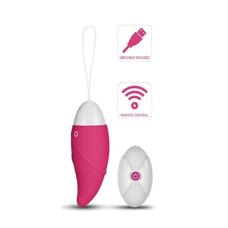 oeuf vibrant iJoet télécommande USB Rose