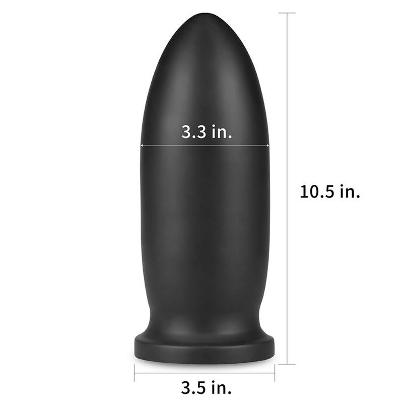 Gode King Size Anal pomper 9 Noir