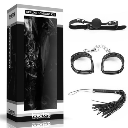 Kit Bondage Deluxe Noir