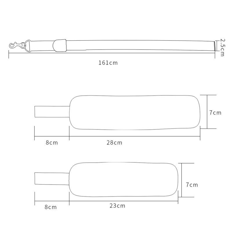 Restrictions de Cama Velcro reglable