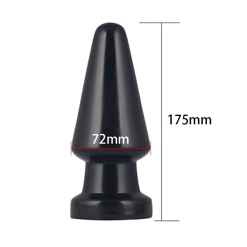 Plug Anal King Size Anal Shocker 7 Noir