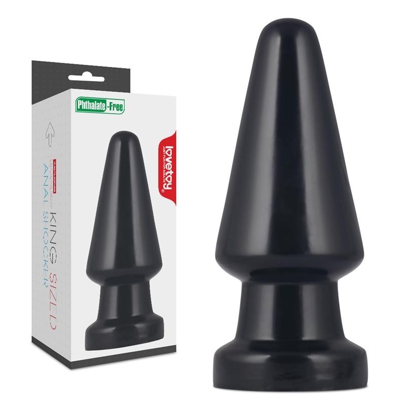 Plug Anal King Size Anal Shocker 7 Noir