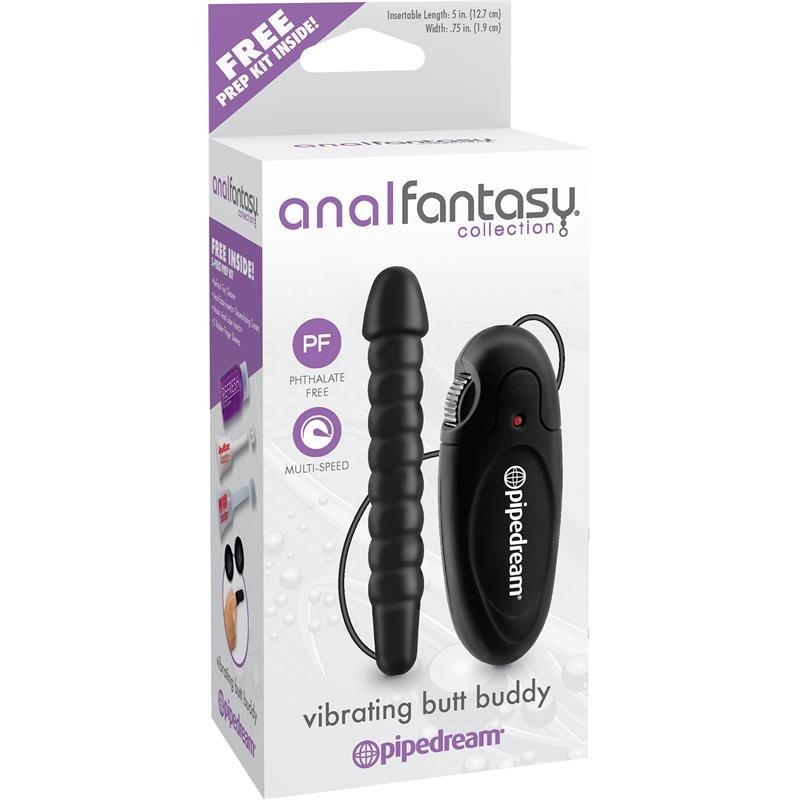 Anal Fantaset Collection Vibrant Butt Buddet - Couleur Noir