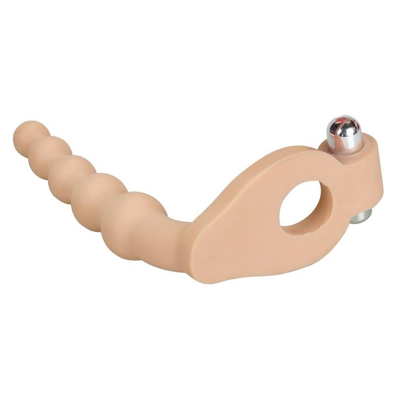 Stimulateur Anal The Ultra Soft Bead 6.5 vibrant Naturelle