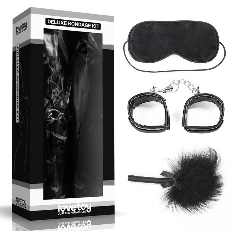 Kit Bondage Deluxe Noir