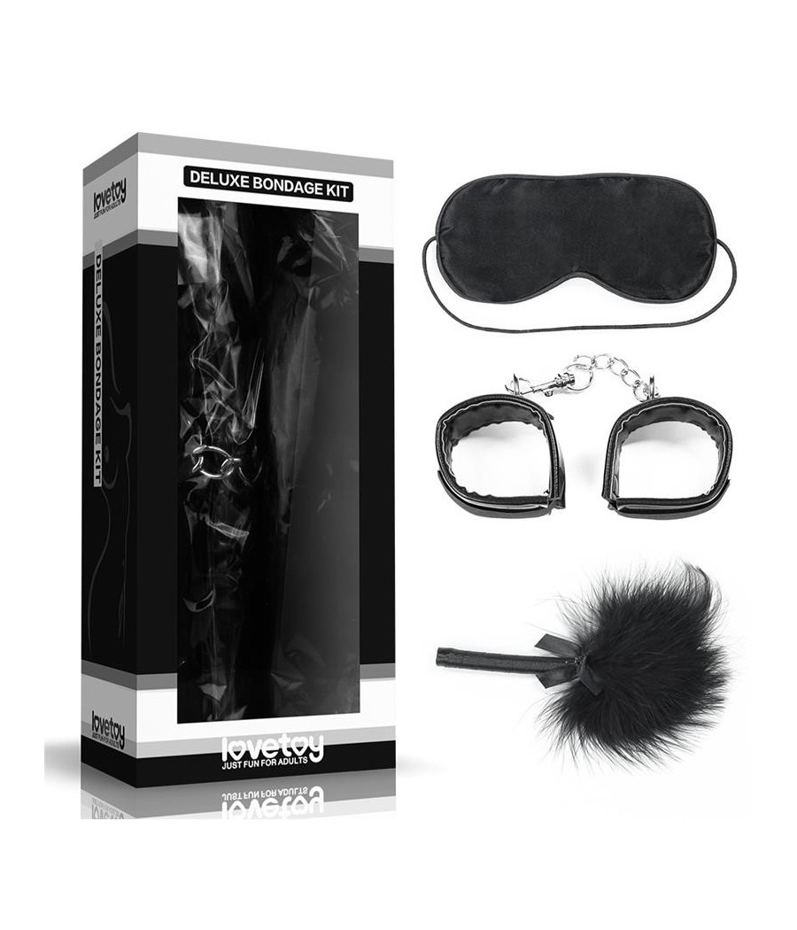 Kit Bondage Deluxe Noir