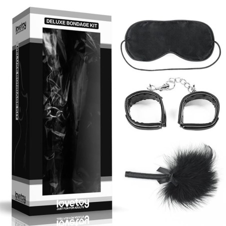 Kit Bondage Deluxe Noir