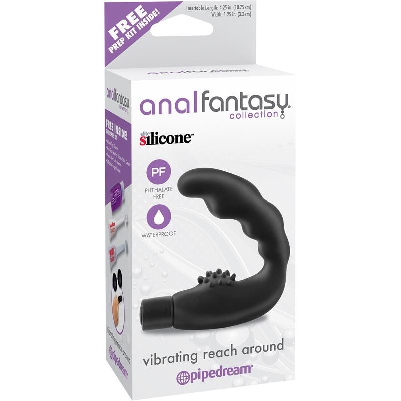 Stimulateur Anal vibrant couleur noir