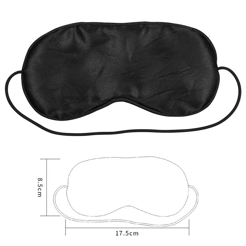 masque argenté et noir avec élastique