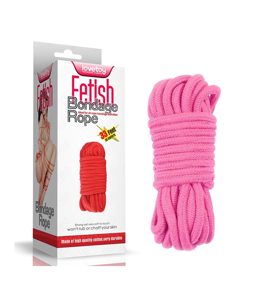 Corde Bondage doux rose