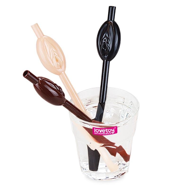 Paquet de 9 Pajita Vagina