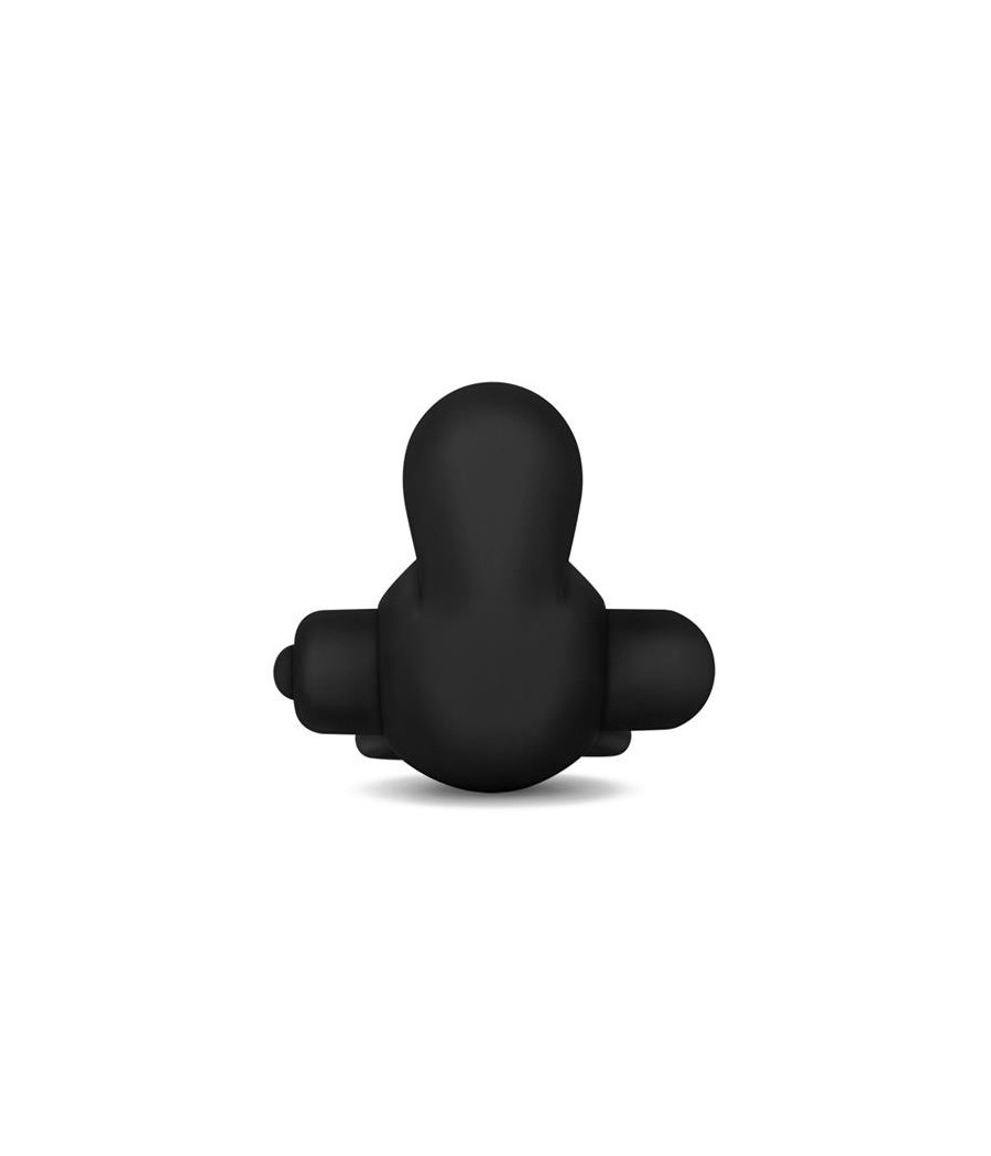 Anneau Vibromasseur Double Power Clit Duo Noir
