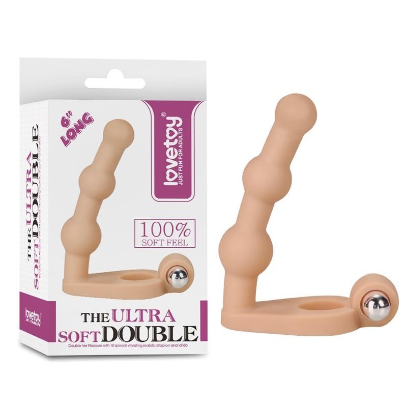 Stimulateur Anal The Ultra Soft Bead 6 vibrant Naturelle