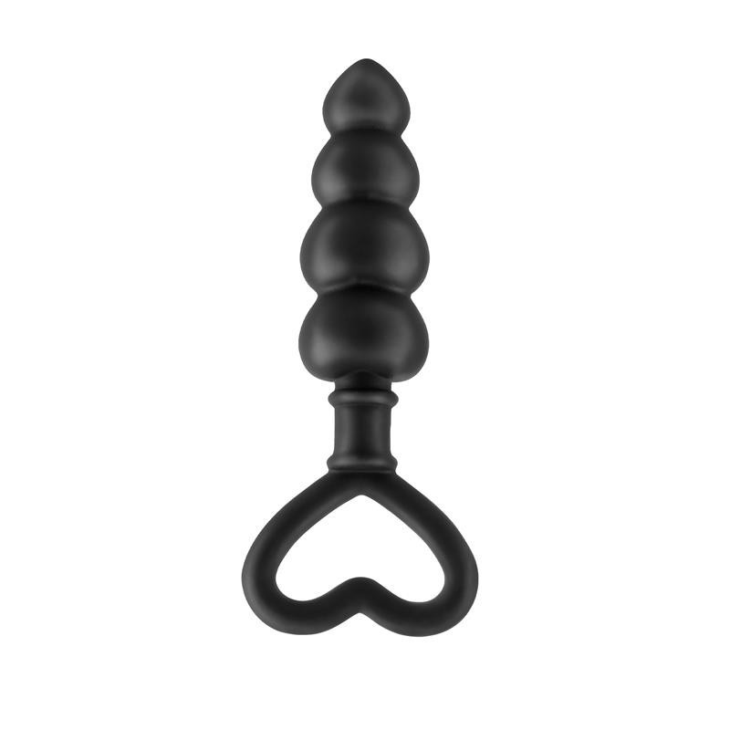 Sonde perlée Luv Collection Anal Fantaset - Couleur Noir