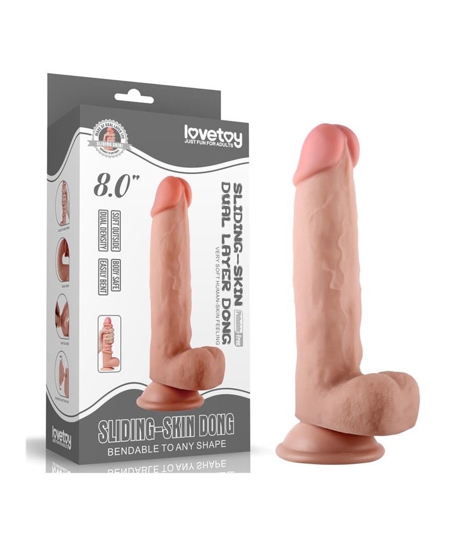 Gode coulissant 8 naturel