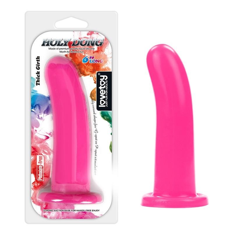 Stimulateur Holet Dong 6 Silicone Liquide Rose