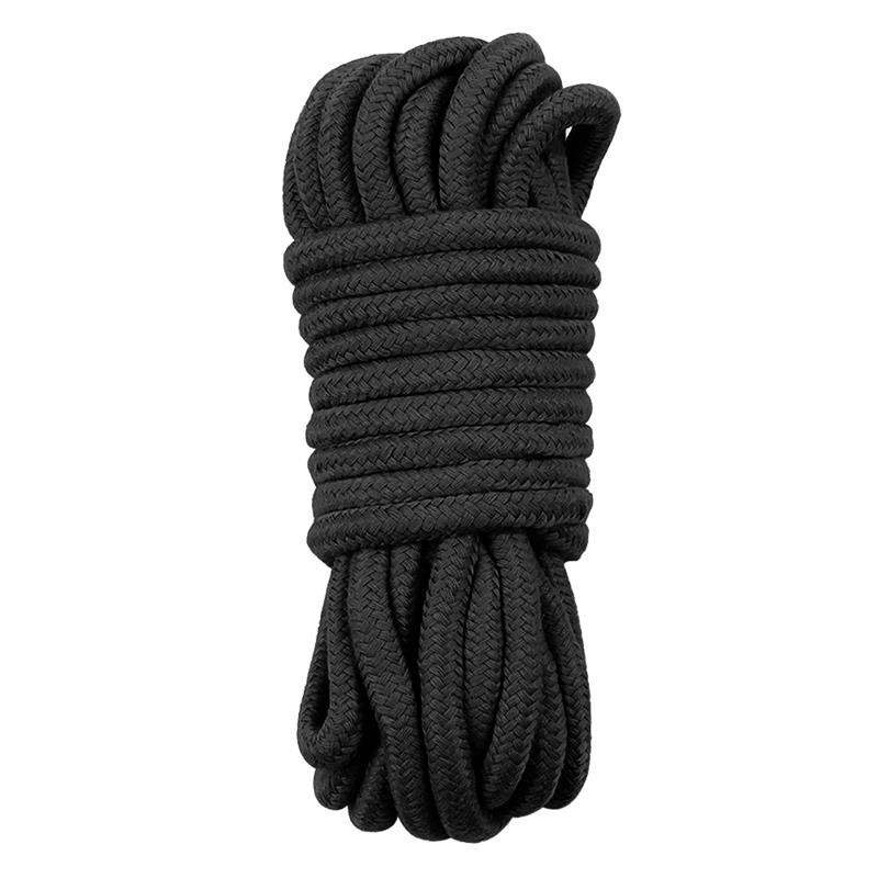 Corde de bondage doux noire