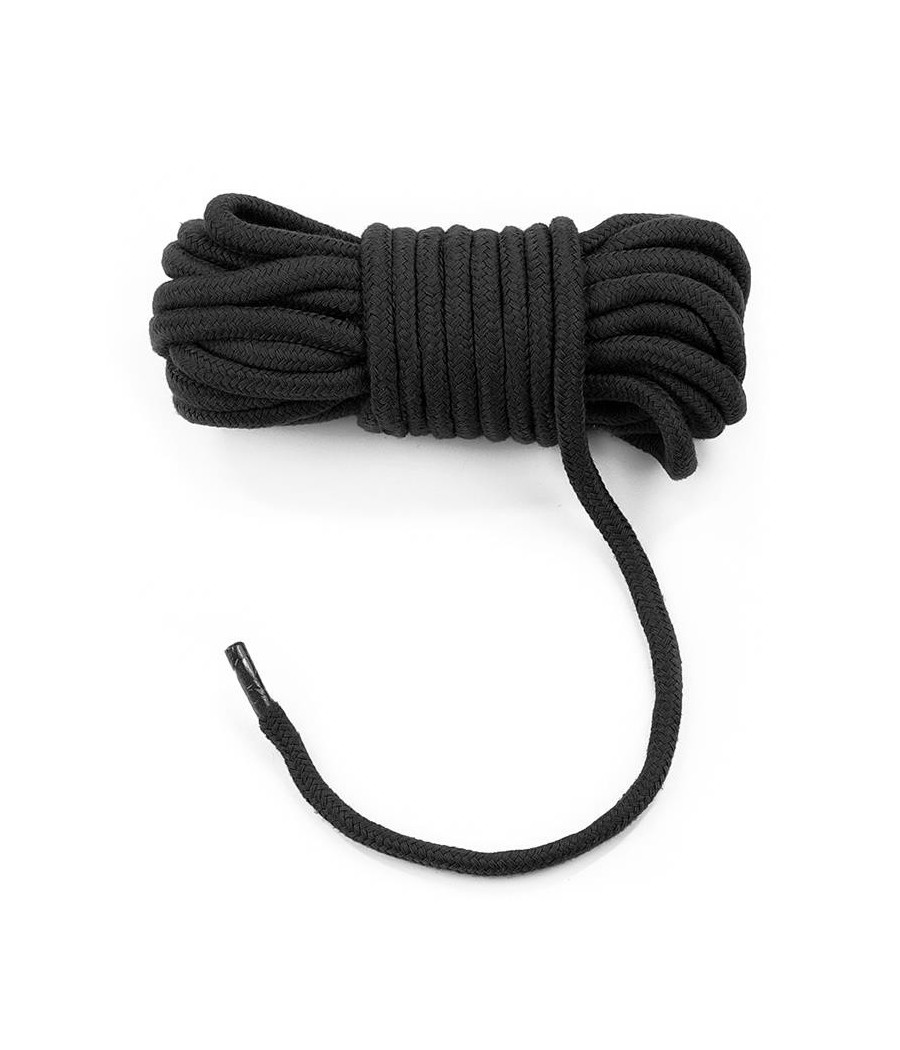 Corde de bondage doux noire