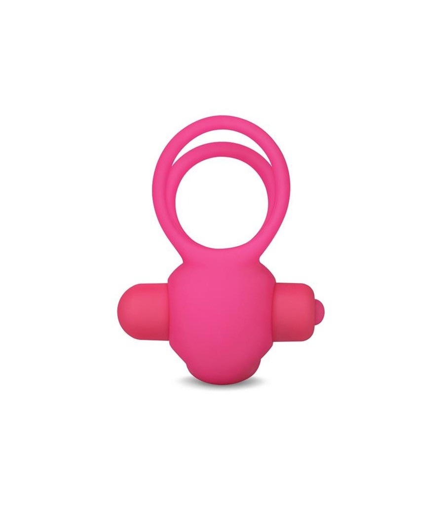 Anneau Vibromasseur Double Power Clit Duo Rose