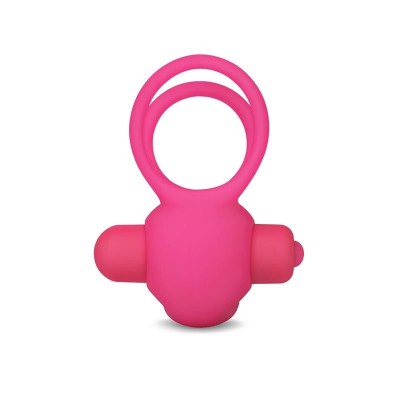 Anneau Vibromasseur Double Power Clit Duo Rose