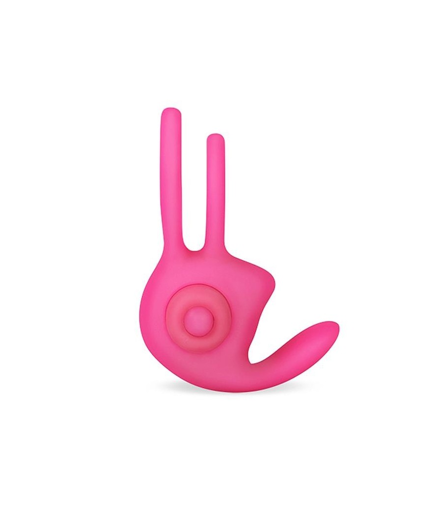 Anneau Vibromasseur Double Power Clit Duo Rose