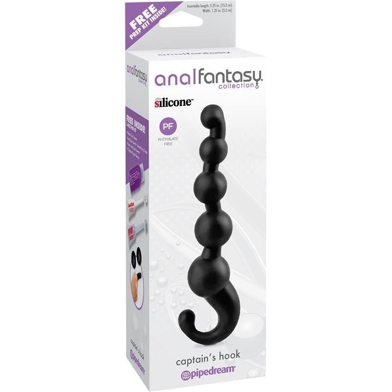Collection Anal Fantaset capitaine crochet - Couleur Noir