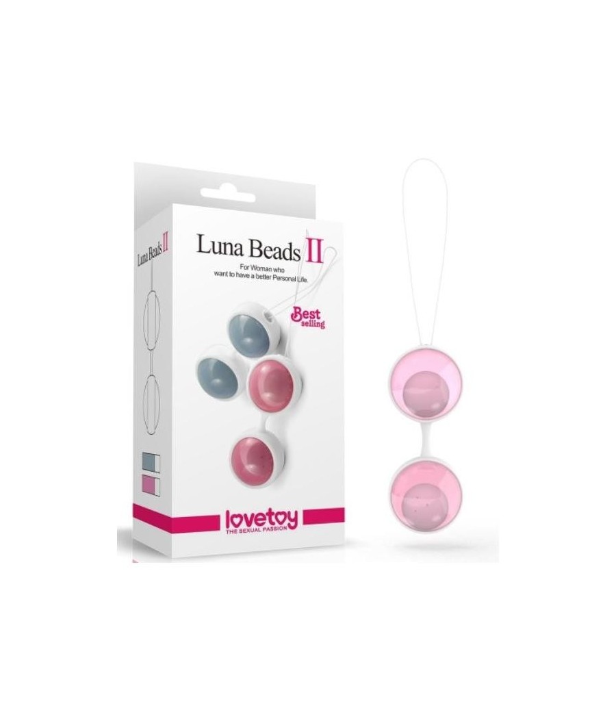 Boules de Kegel Luna II rose