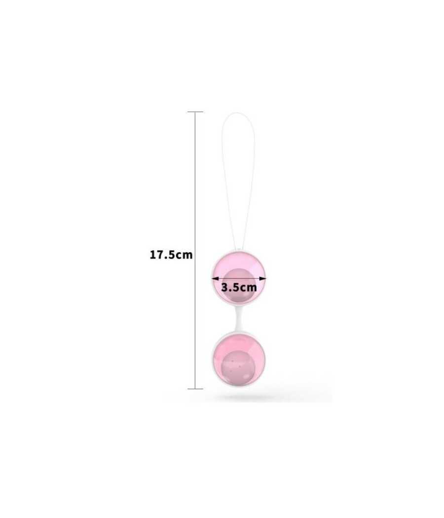 Boules de Kegel Luna II rose