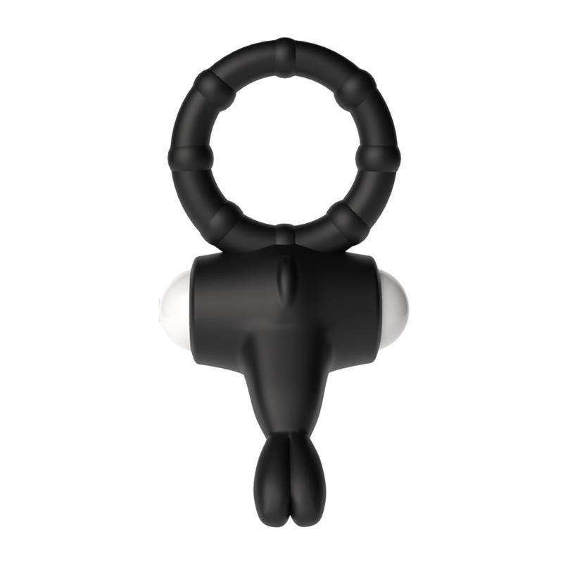 Anneau Vibromasseur Power Clit Noir