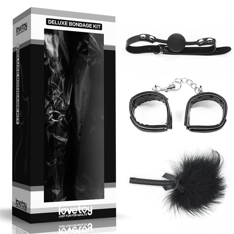 Kit Bondage Deluxe Noir