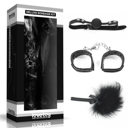 Kit Bondage Deluxe Noir
