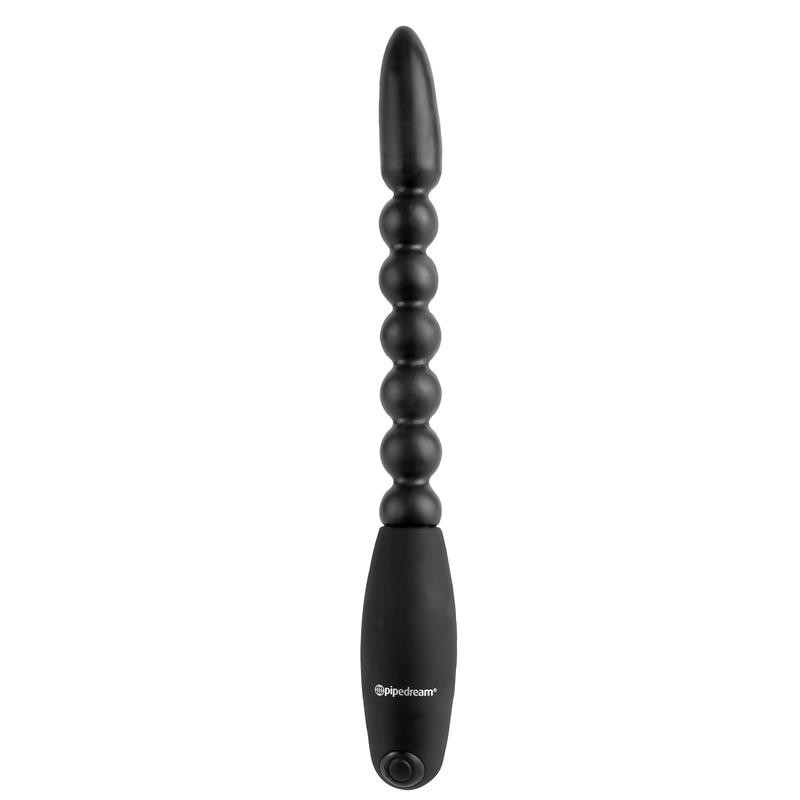 Perles Anal Fantaset Collection Flexa Pleaser Power Beads - Couleur Noir