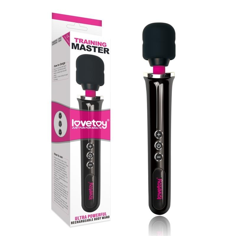 Vibromasseur Training Master USB Noir