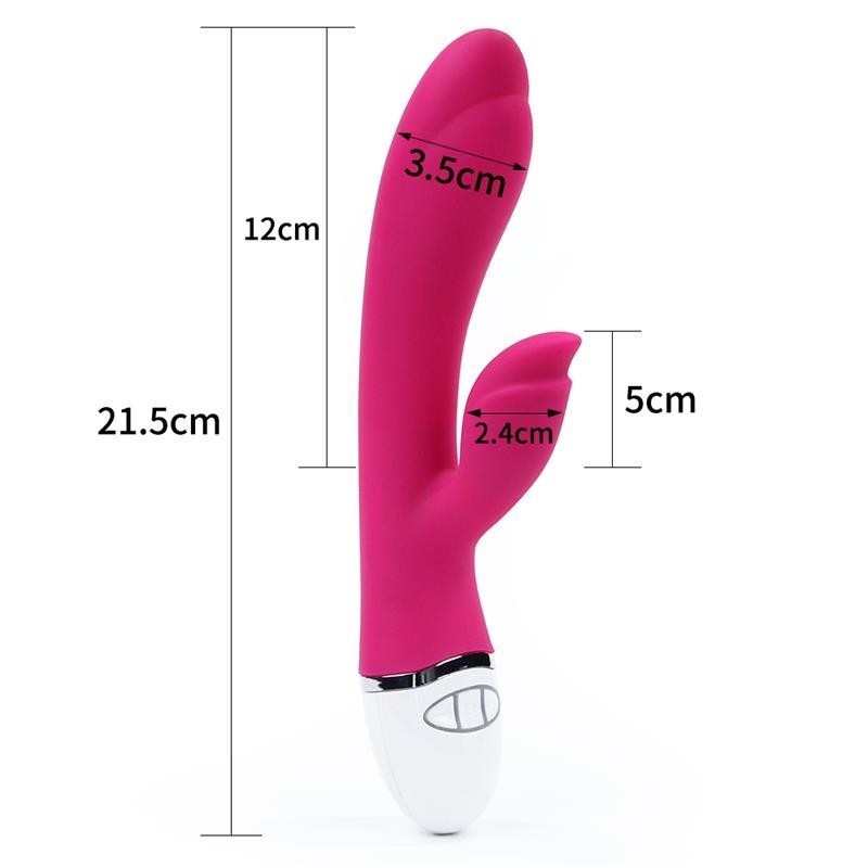vibromasseur Dreamer II USB Rose rouge