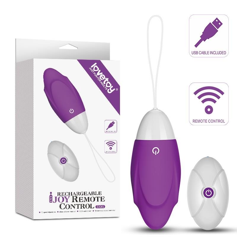 oeuf vibrant iJoet télécommande USB mauve