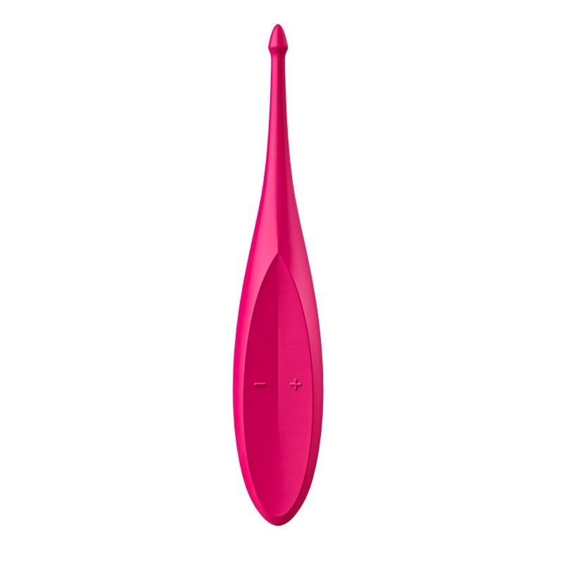 Twirling Fun baguette Vibromasseur silicone USB Rose