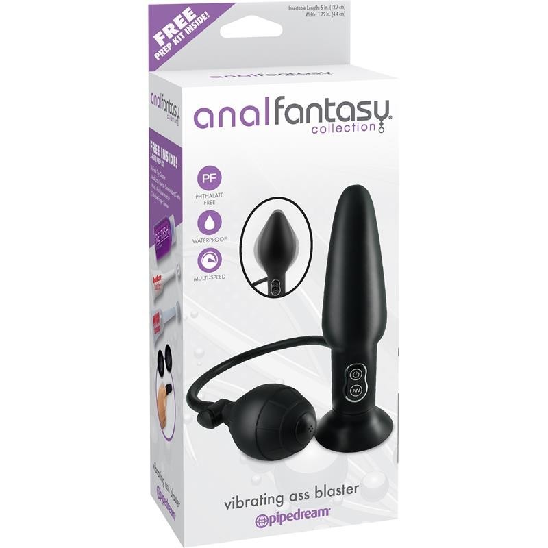 Plug Anal vibrant Couleur Noir