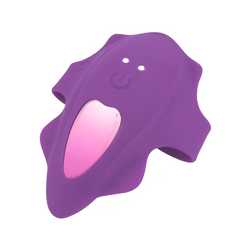 No. Dix-sept stimulateur de culotte télécommande USB magnetique pourpre