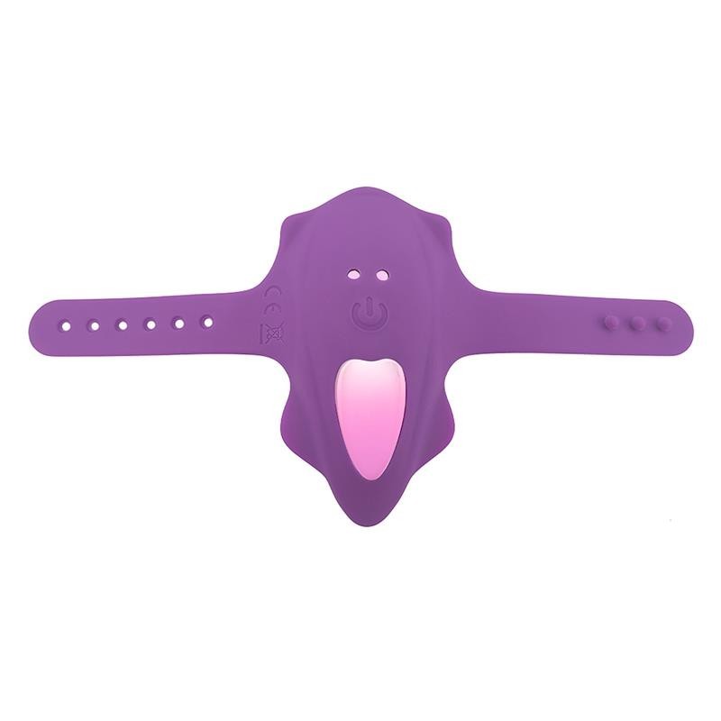 No. Dix-sept stimulateur de culotte télécommande USB magnetique pourpre