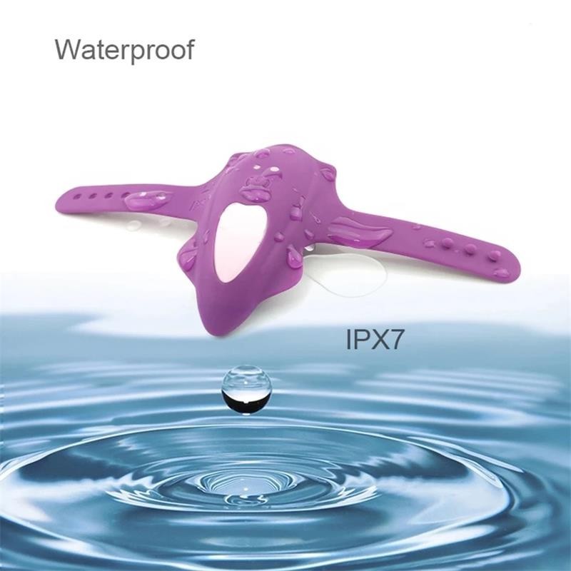 No. Dix-sept stimulateur de culotte télécommande USB magnetique pourpre