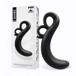 Banee Stimulateur Prostatique silicone noir