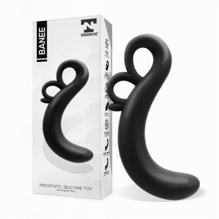 Banee Stimulateur Prostatique silicone noir